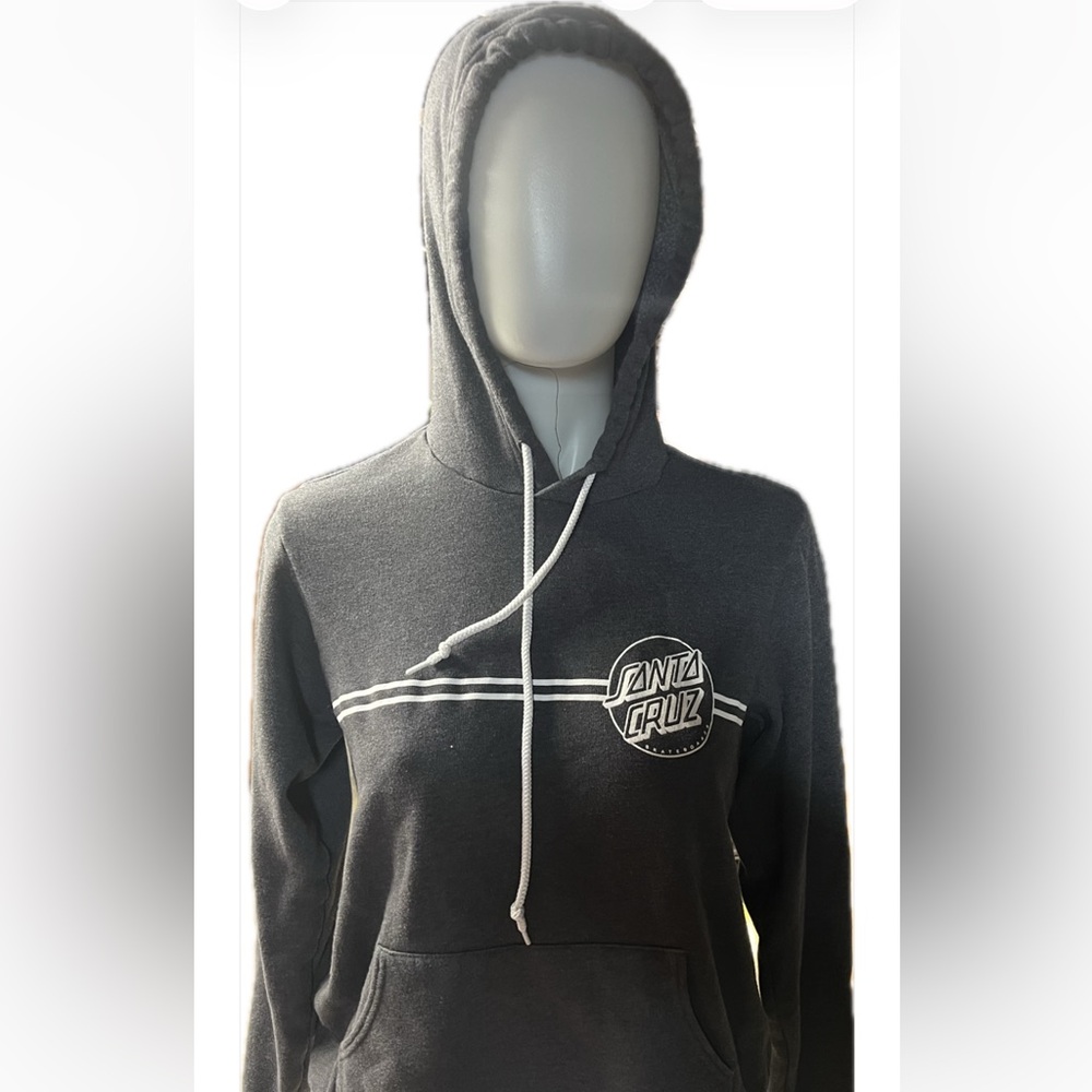Santa Cruz Skateboards Women's Charcoal Hoodie
